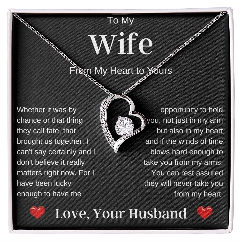 To My Wife | Forever Love Necklace