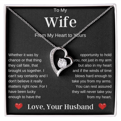 To My Wife | Forever Love Necklace