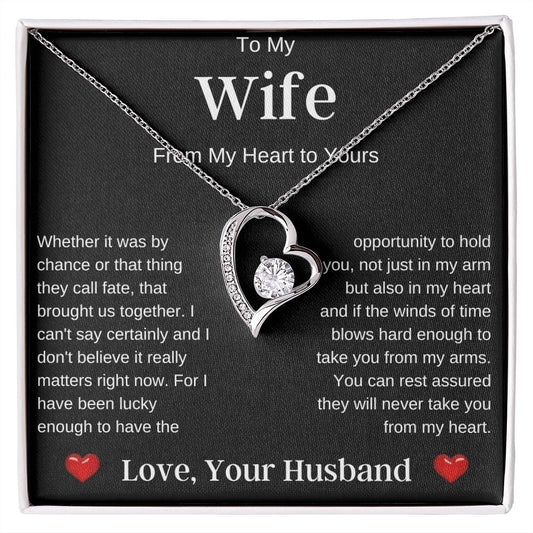 To My Wife | Forever Love Necklace