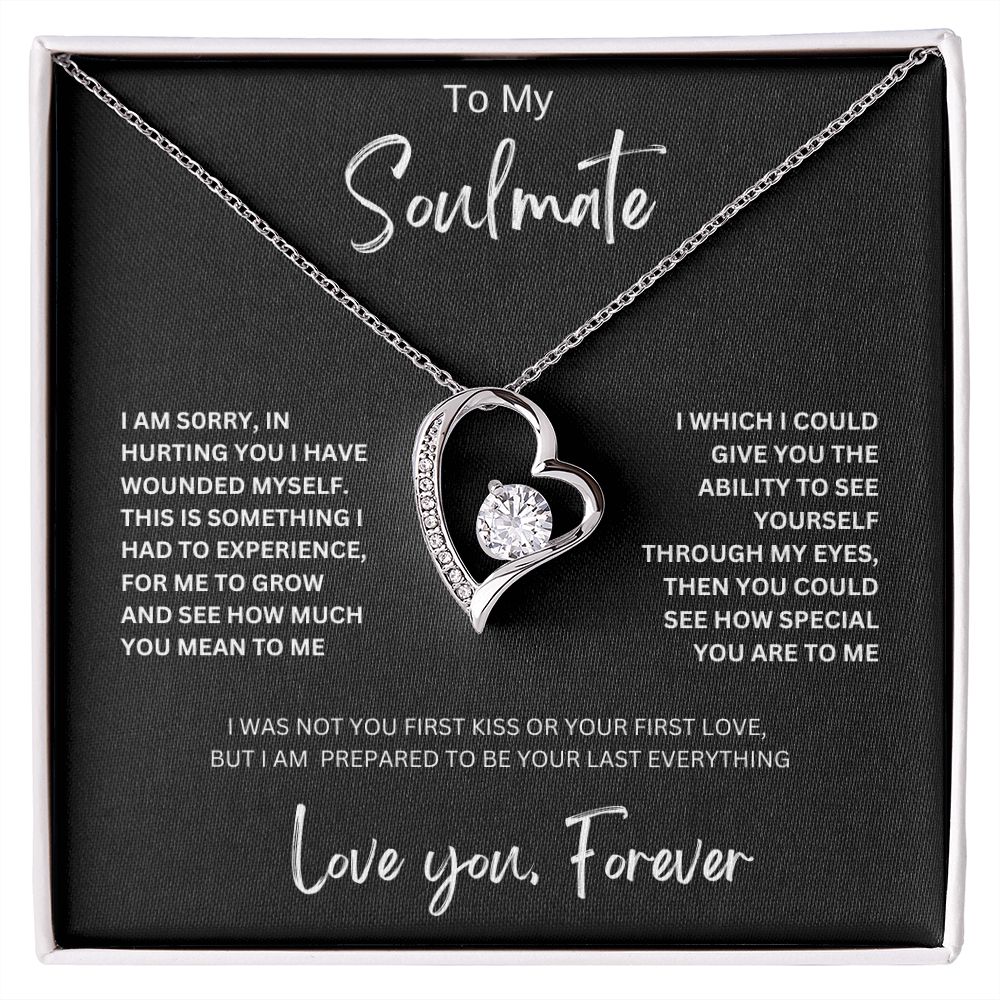 To My Soulmate | Forever Love Necklace