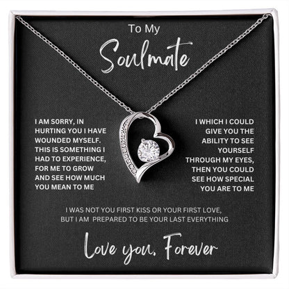 To My Soulmate | Forever Love Necklace