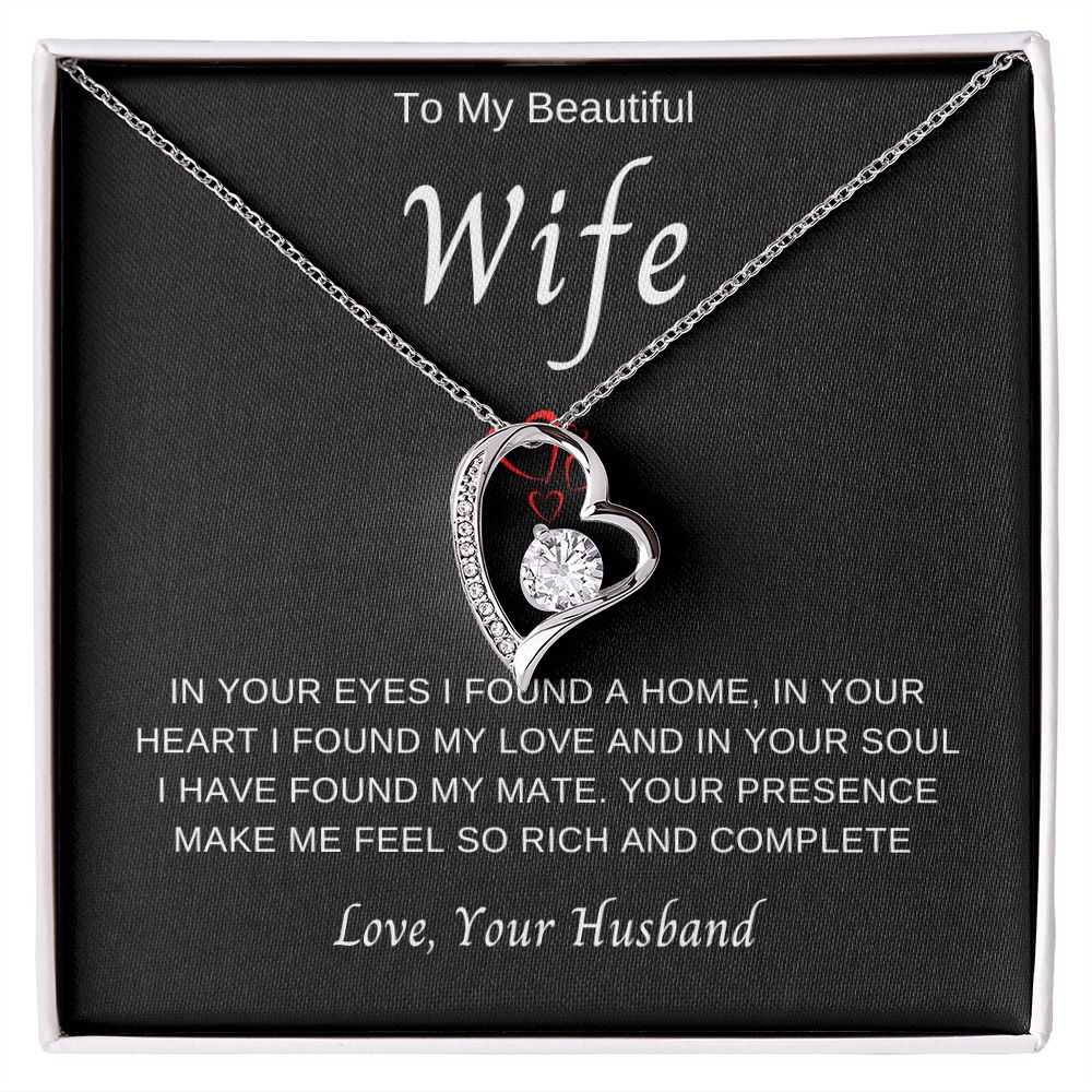 To My Wife | Forever Love Necklace