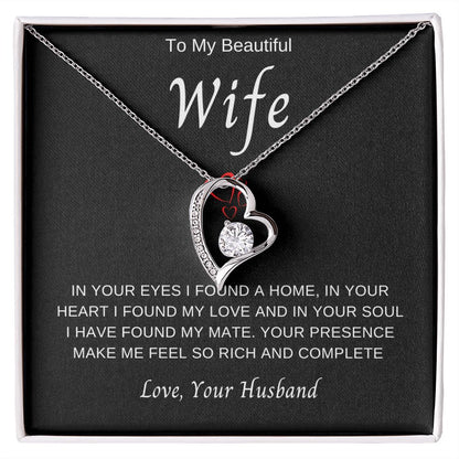 To My Wife | Forever Love Necklace