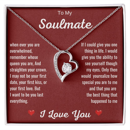 To My Soulmate | Forever Love Necklace