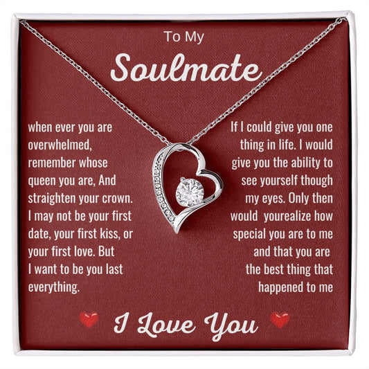 To My Soulmate | Forever Love Necklace