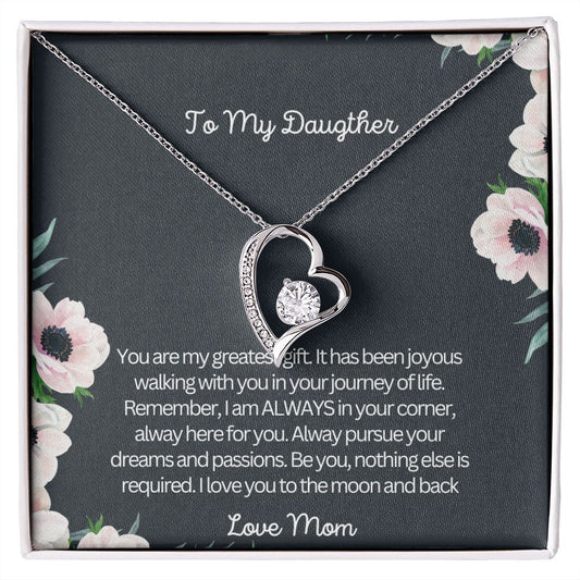 To My Daughter | Forever Love Necklace