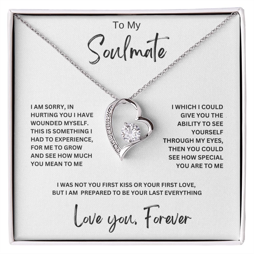 To My Soulmate | Forever Love Necklace