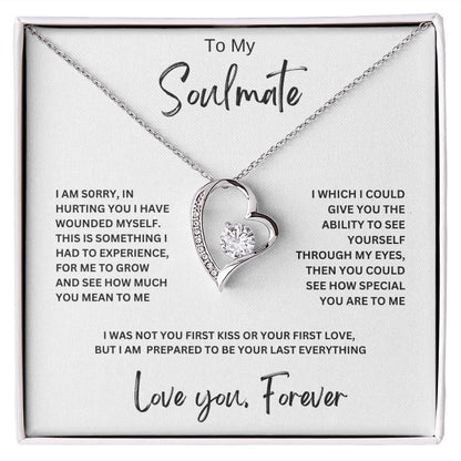 To My Soulmate | Forever Love Necklace
