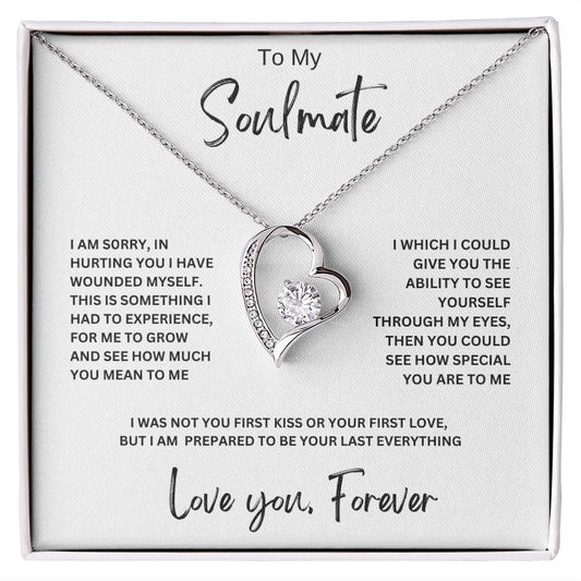 To My Soulmate | Forever Love Necklace