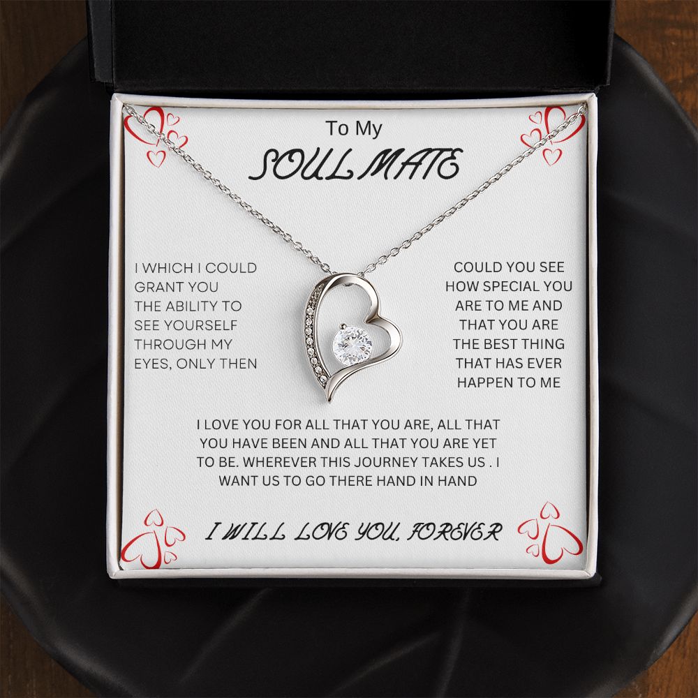 To My Soulmate | Forever Love Necklace