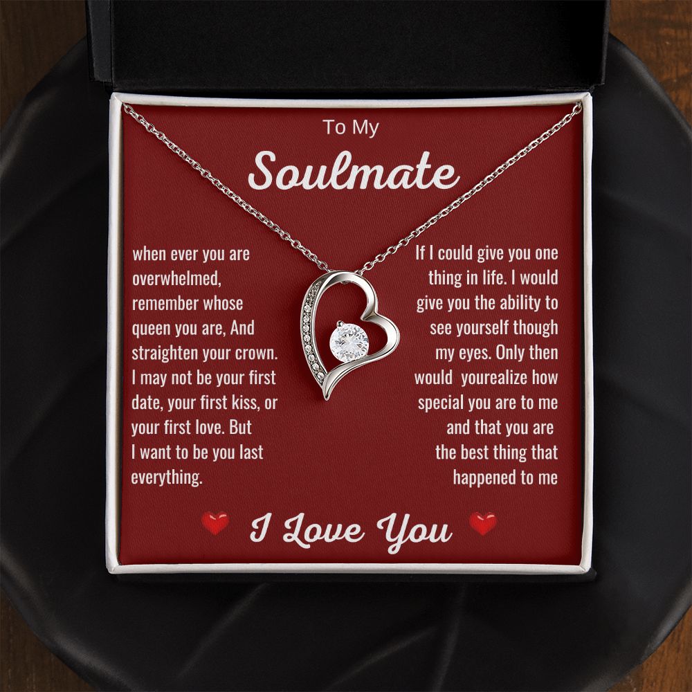 To My Soulmate | Forever Love Necklace