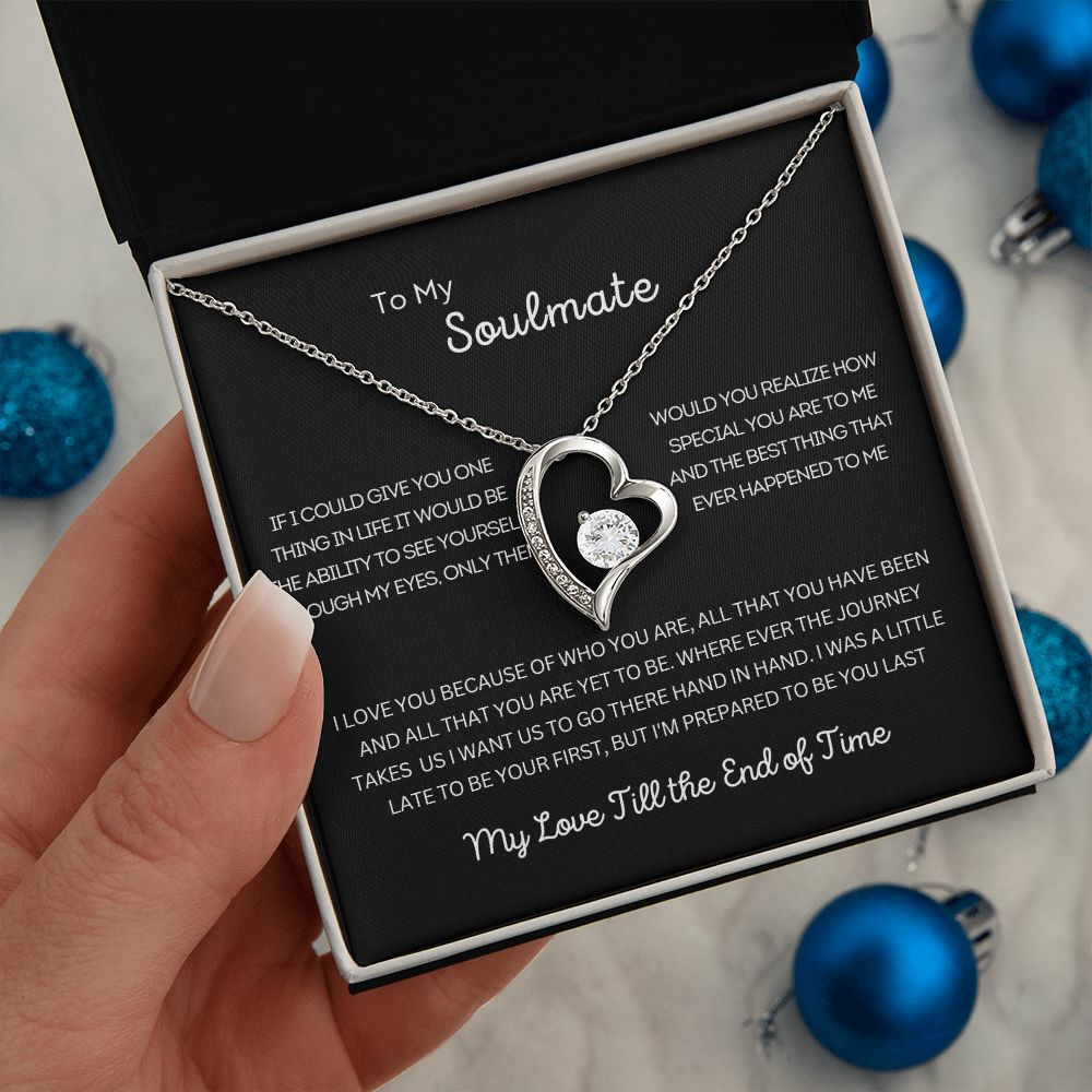To My Soulmate | Forever Love Necklace