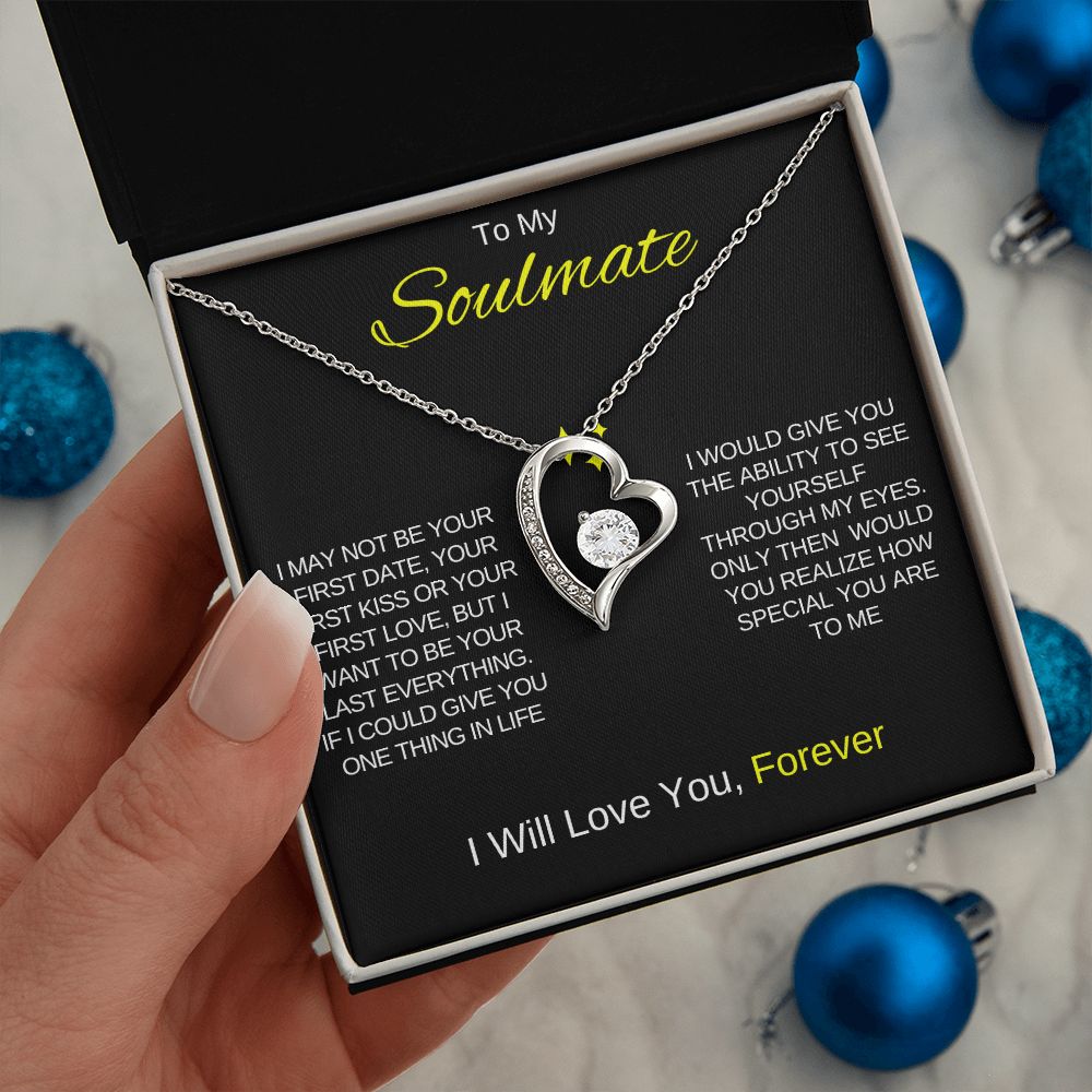 To My Soulmate | Forever Love Necklace