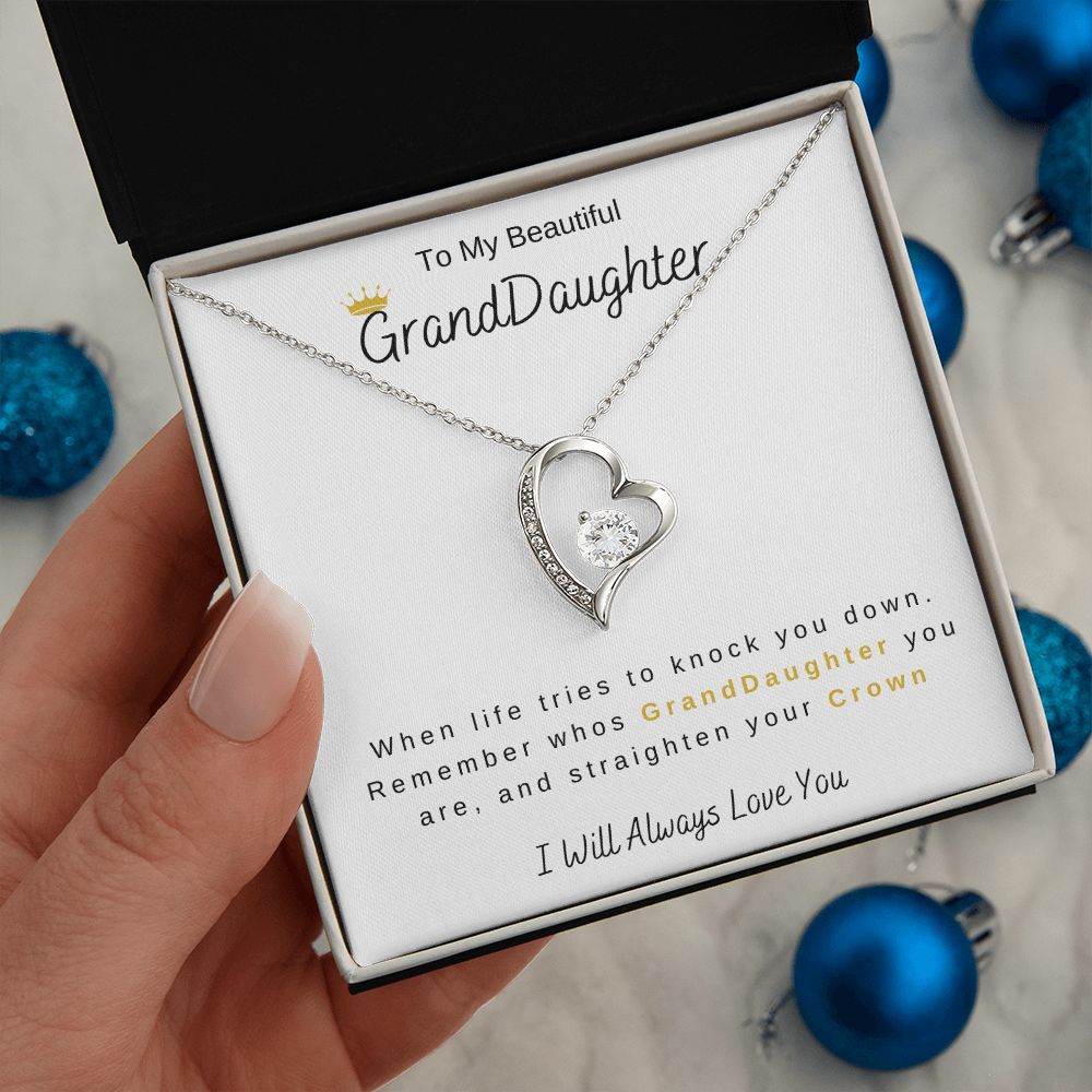 To My GrandDaughter | Forever Love Necklace