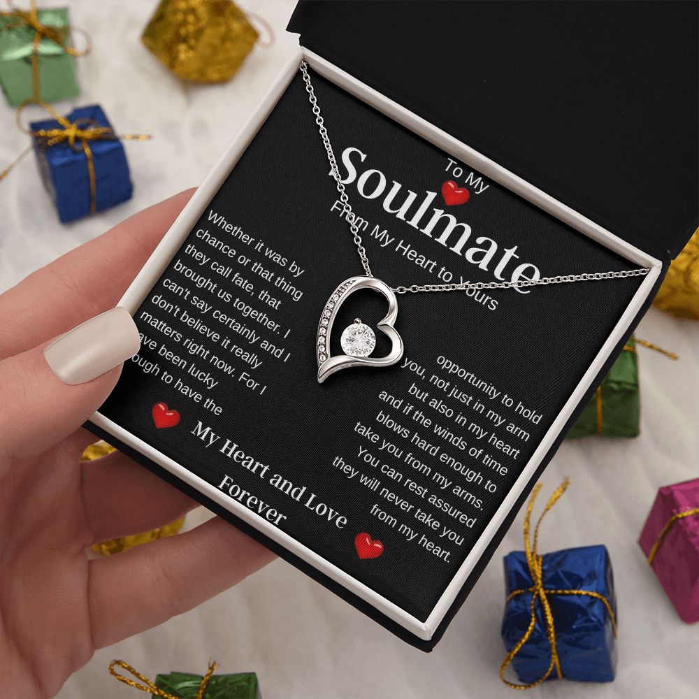 To My Soulmate | Forever Love Necklace