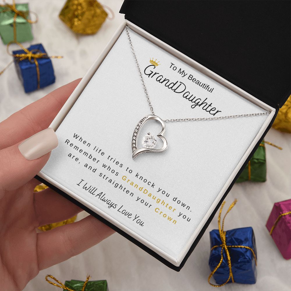To My GrandDaughter | Forever Love Necklace