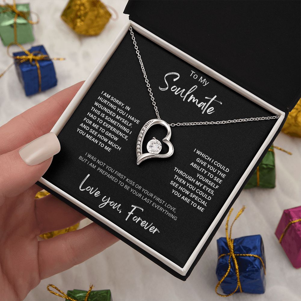 To My Soulmate | Forever Love Necklace