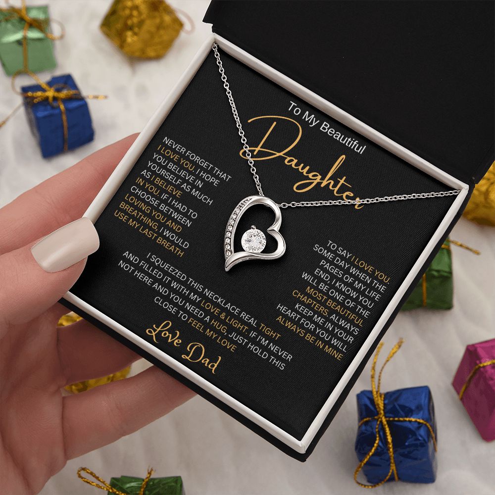To My Daughter | Forever Love Necklace