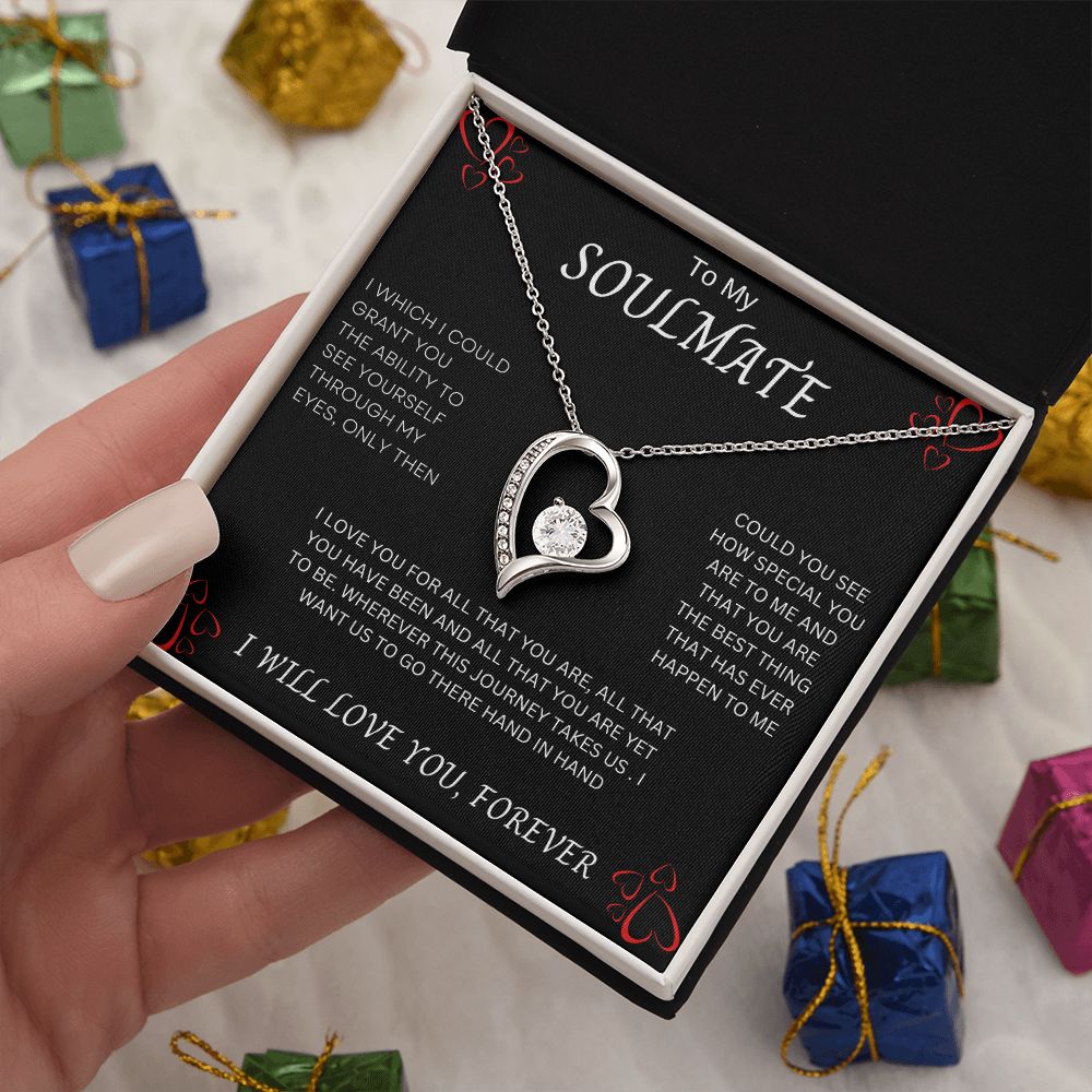 To My Soulmate | Forever Love Necklace