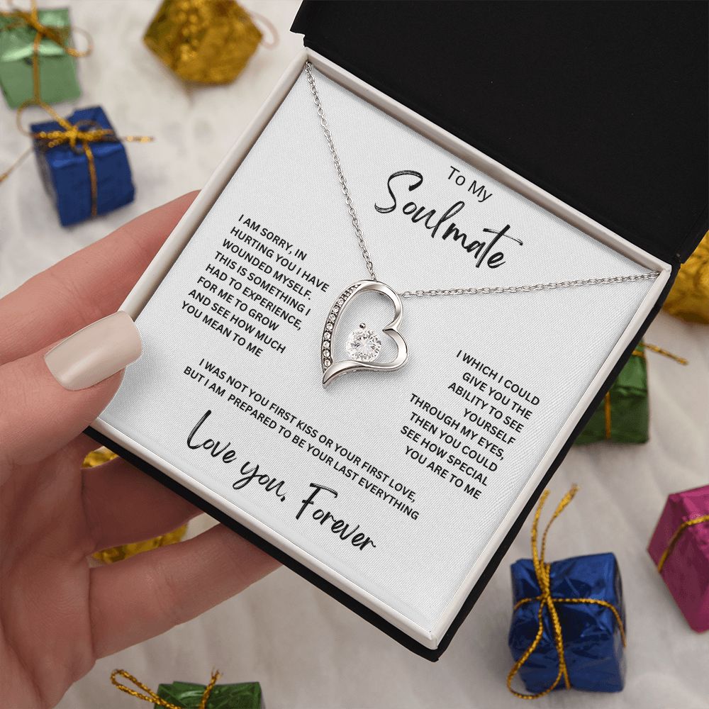 To My Soulmate | Forever Love Necklace