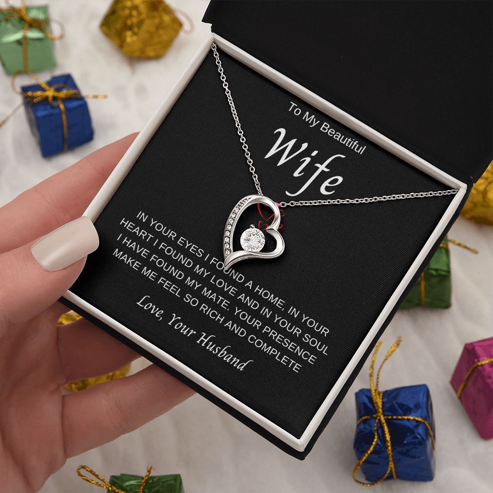 To My Wife | Forever Love Necklace
