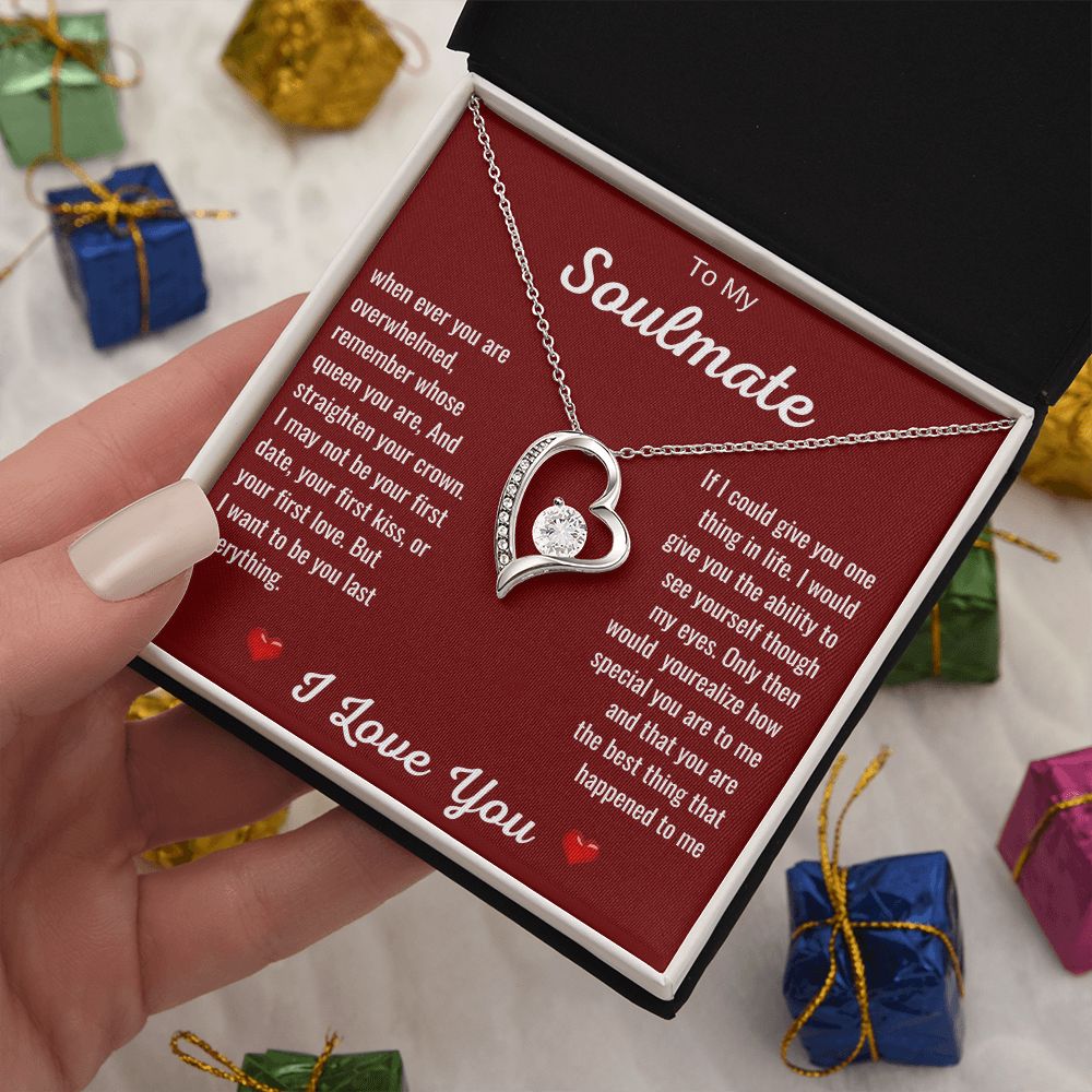 To My Soulmate | Forever Love Necklace
