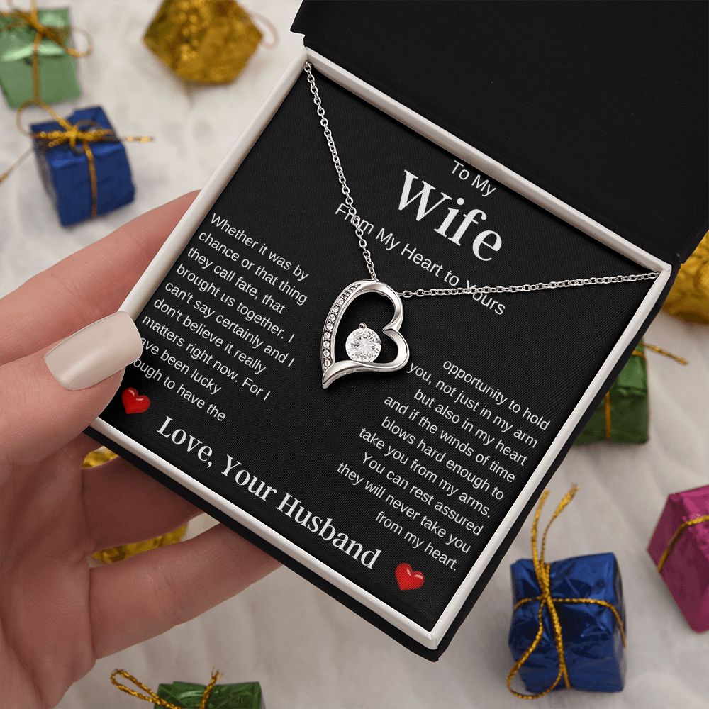 To My Wife | Forever Love Necklace