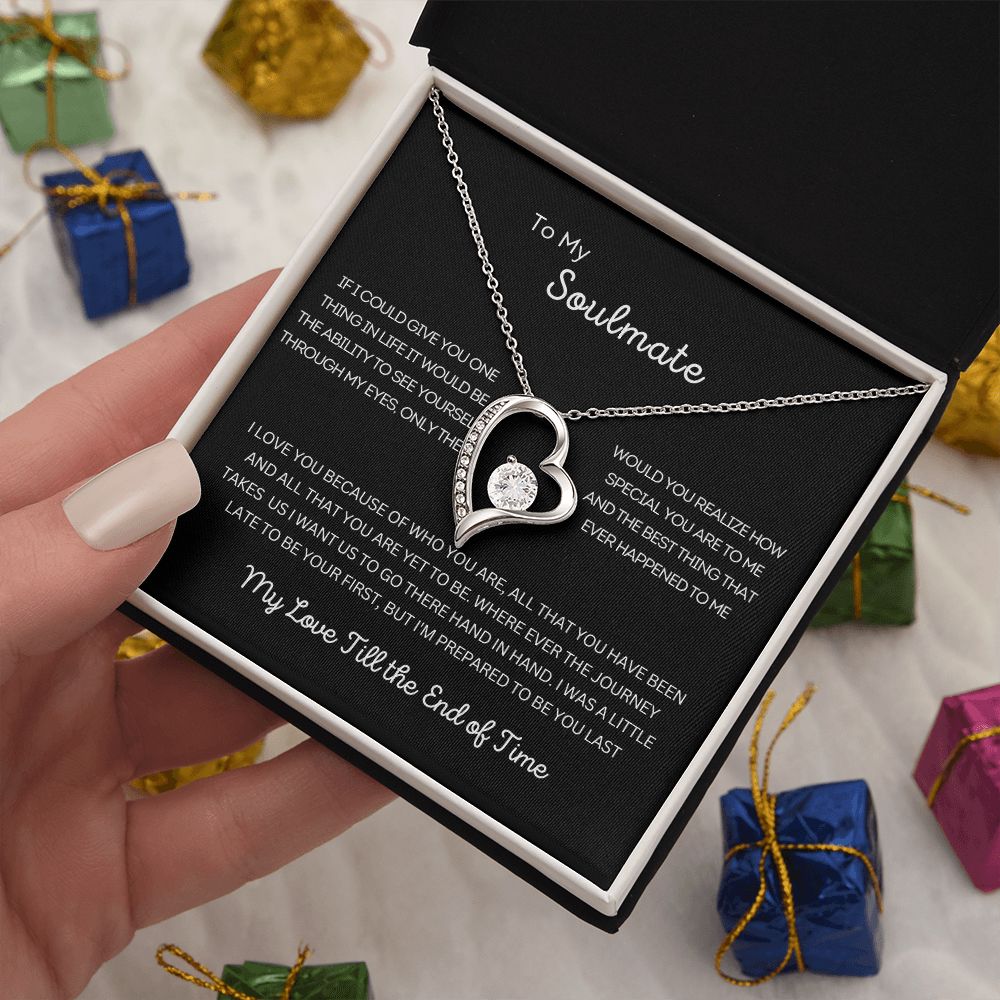 To My Soulmate | Forever Love Necklace