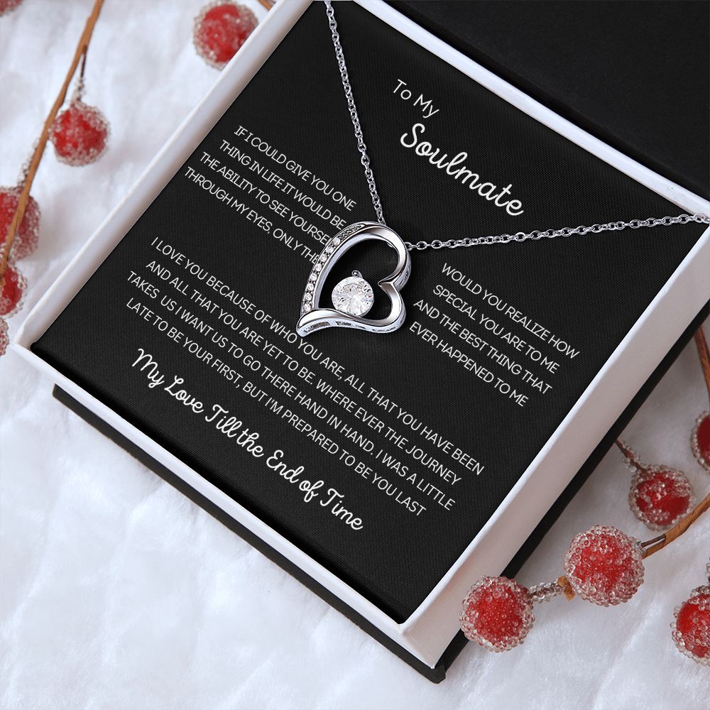To My Soulmate | Forever Love Necklace