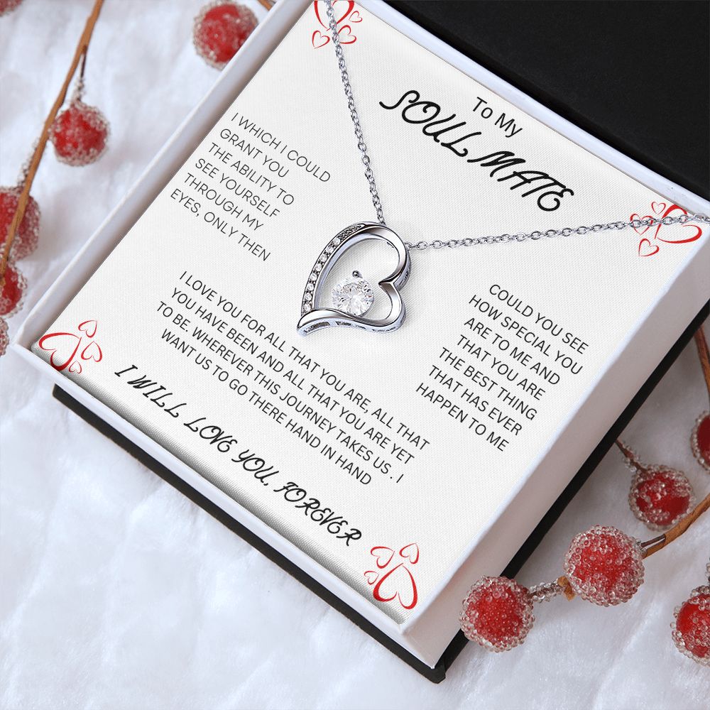 To My Soulmate | Forever Love Necklace