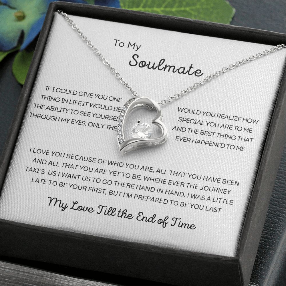 To My Soulmate | Forever Love Necklace