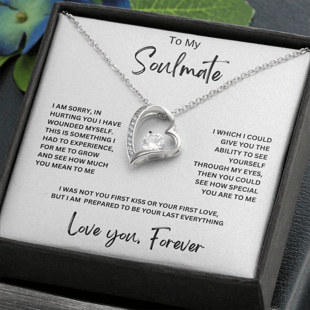 To My Soulmate | Forever Love Necklace