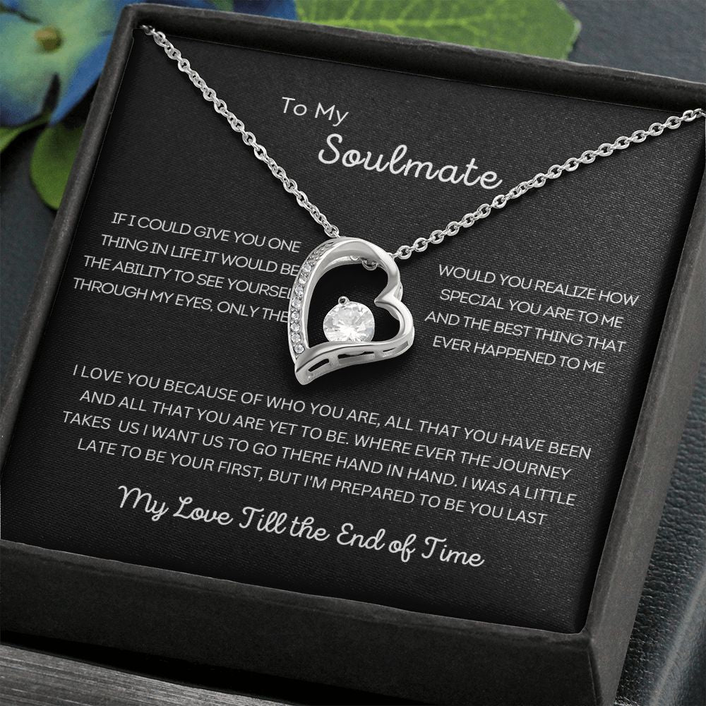 To My Soulmate | Forever Love Necklace