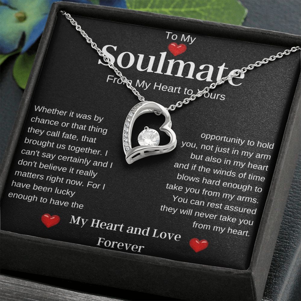 To My Soulmate | Forever Love Necklace