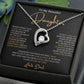 To My Daughter | Forever Love Necklace