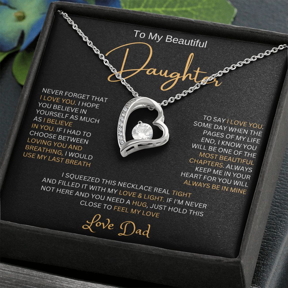 To My Daughter | Forever Love Necklace