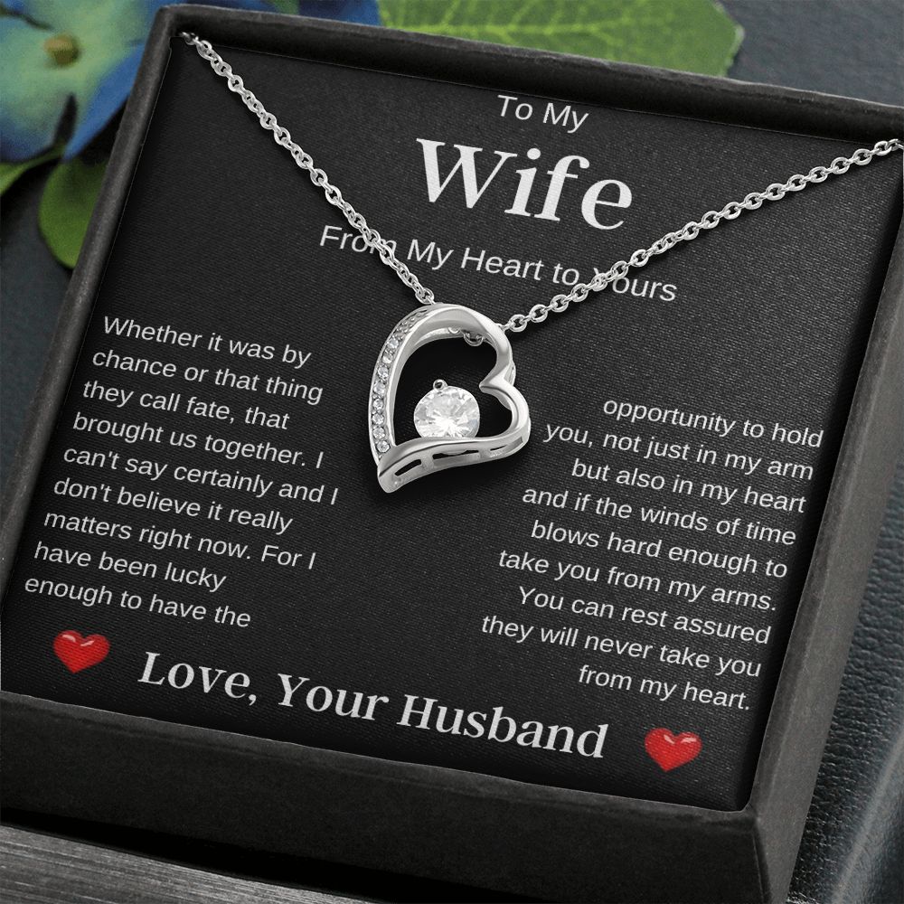To My Wife | Forever Love Necklace