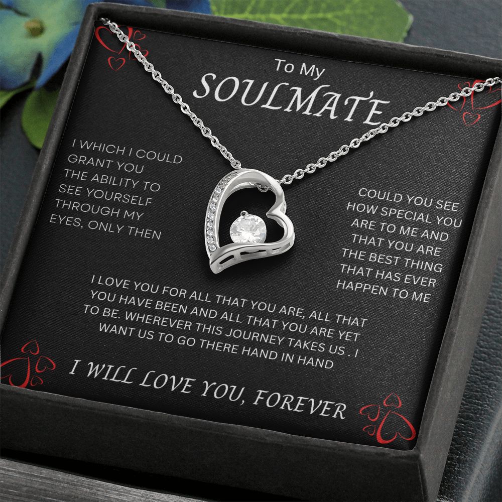 To My Soulmate | Forever Love Necklace