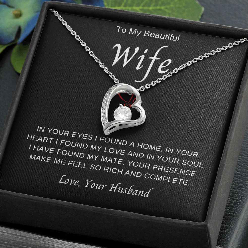 To My Wife | Forever Love Necklace