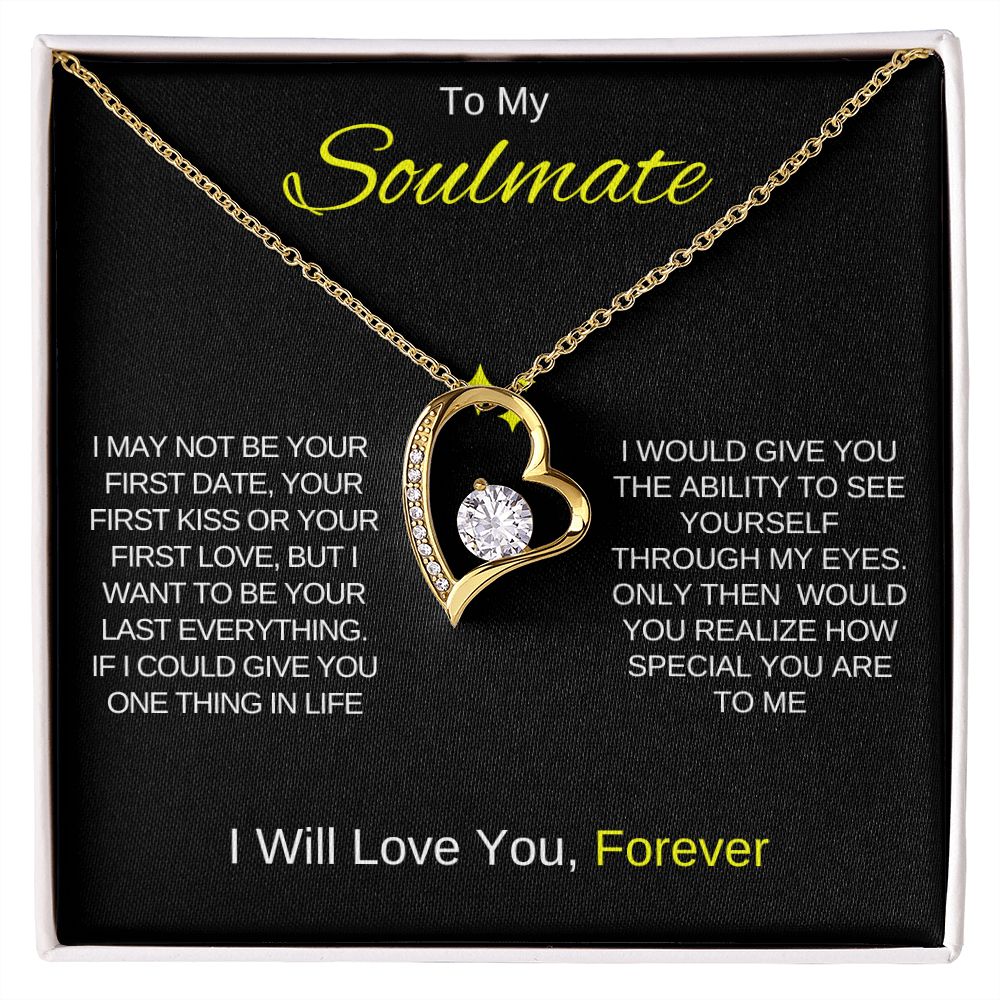To My Soulmate | Forever Love Necklace