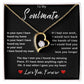 To My Soulmate | Forever Love Necklace