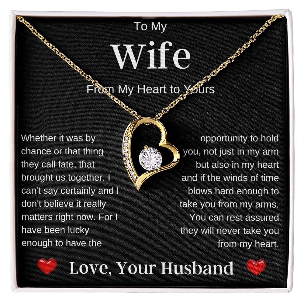 To My Wife | Forever Love Necklace