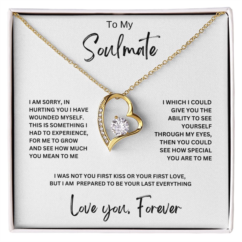 To My Soulmate | Forever Love Necklace