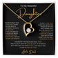 To My Daughter | Forever Love Necklace