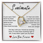 To My Soulmate | Forever Love Necklace