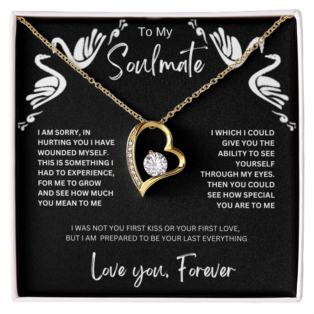 To My Soulmate | Forever Love Necklace