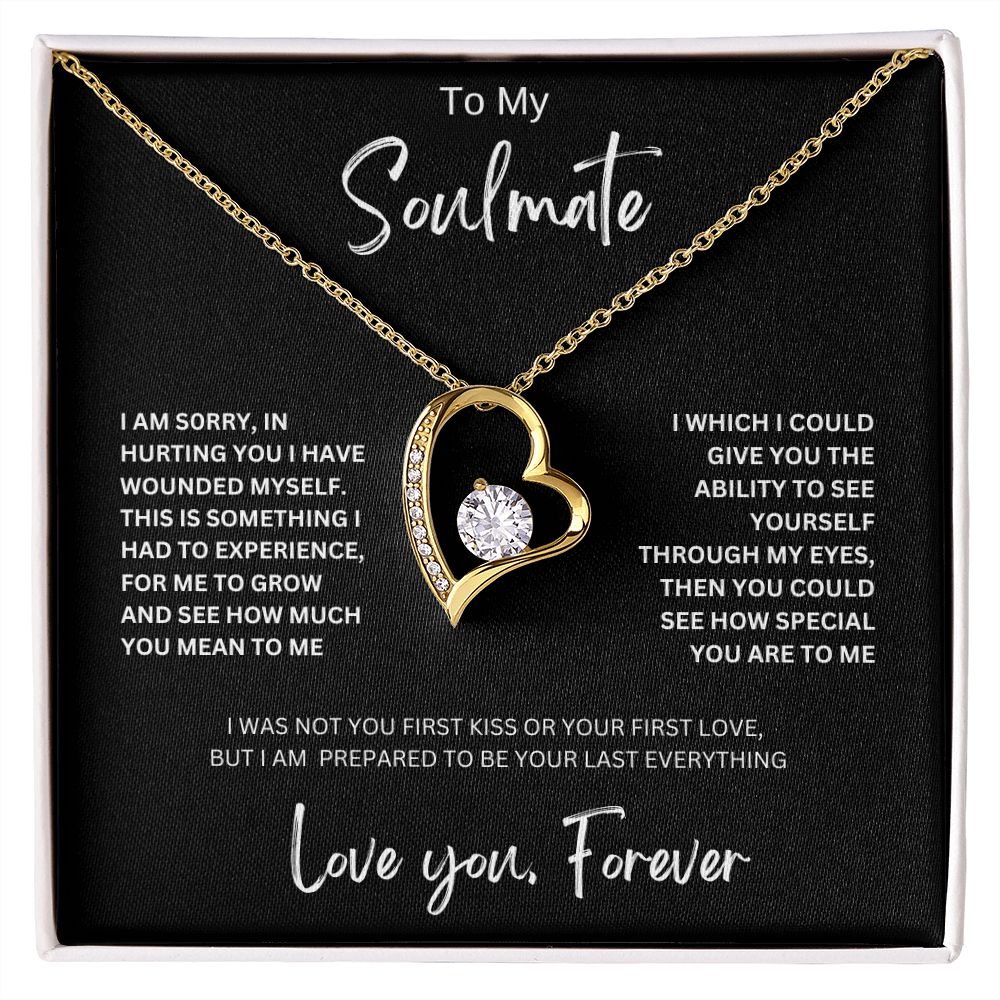 To My Soulmate | Forever Love Necklace