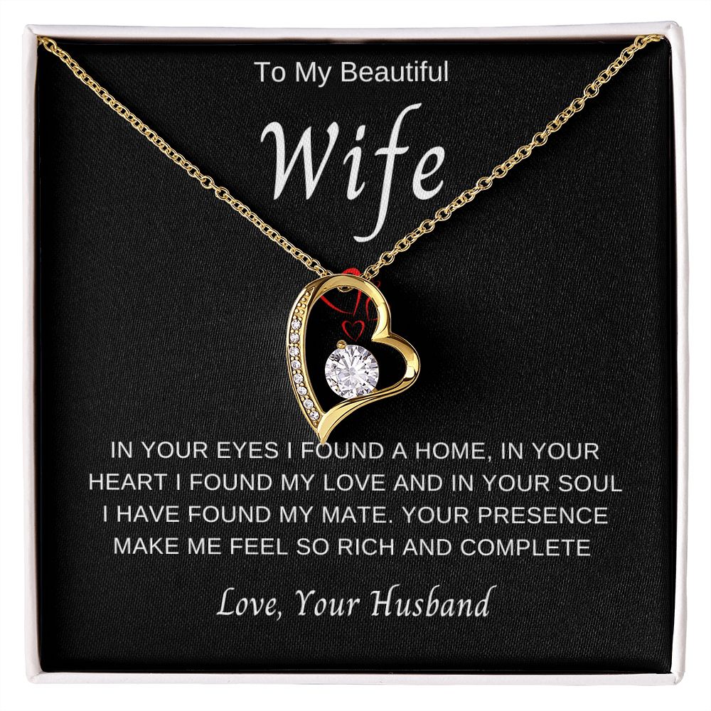 To My Wife | Forever Love Necklace