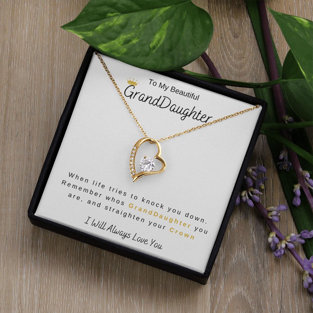 To My GrandDaughter | Forever Love Necklace
