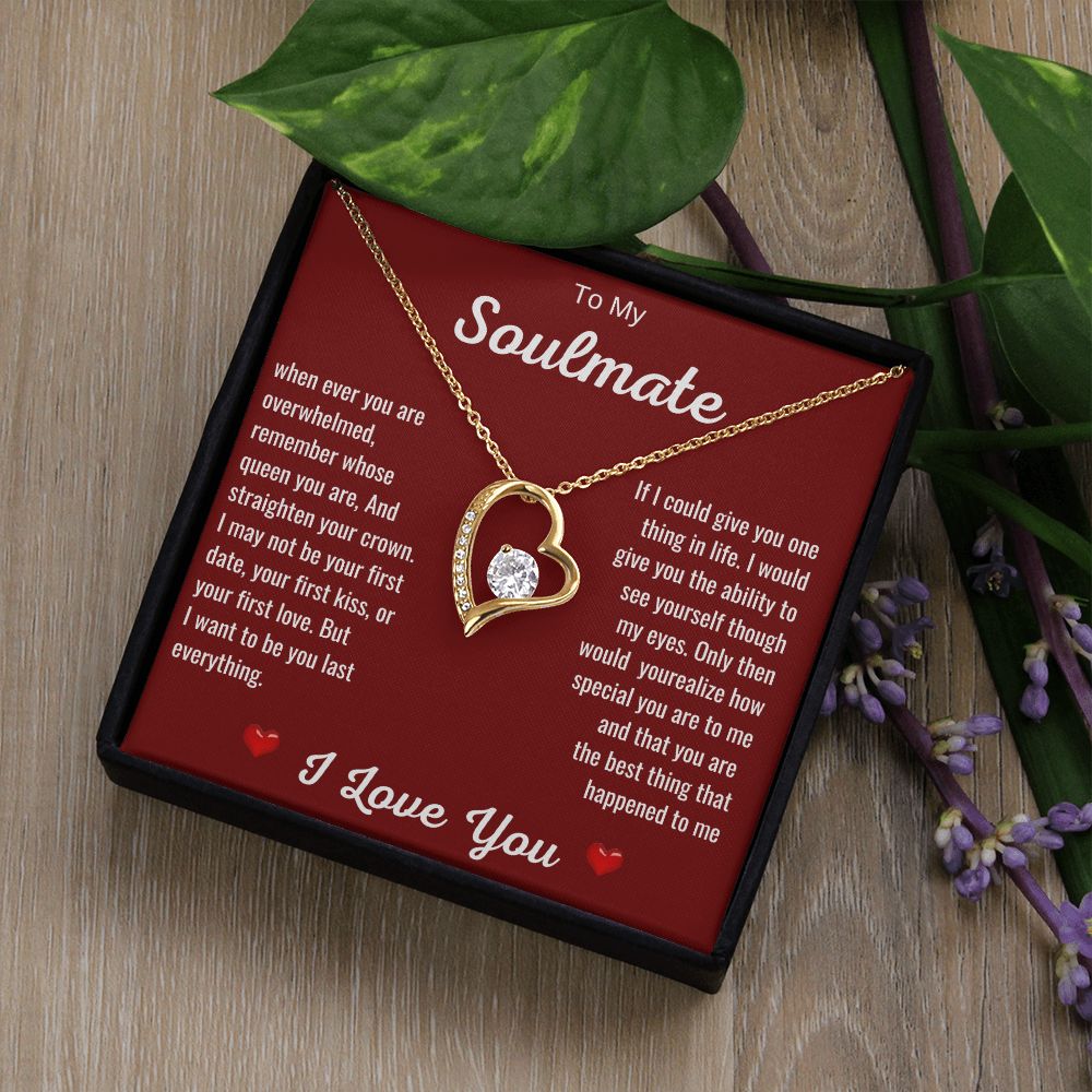 To My Soulmate | Forever Love Necklace